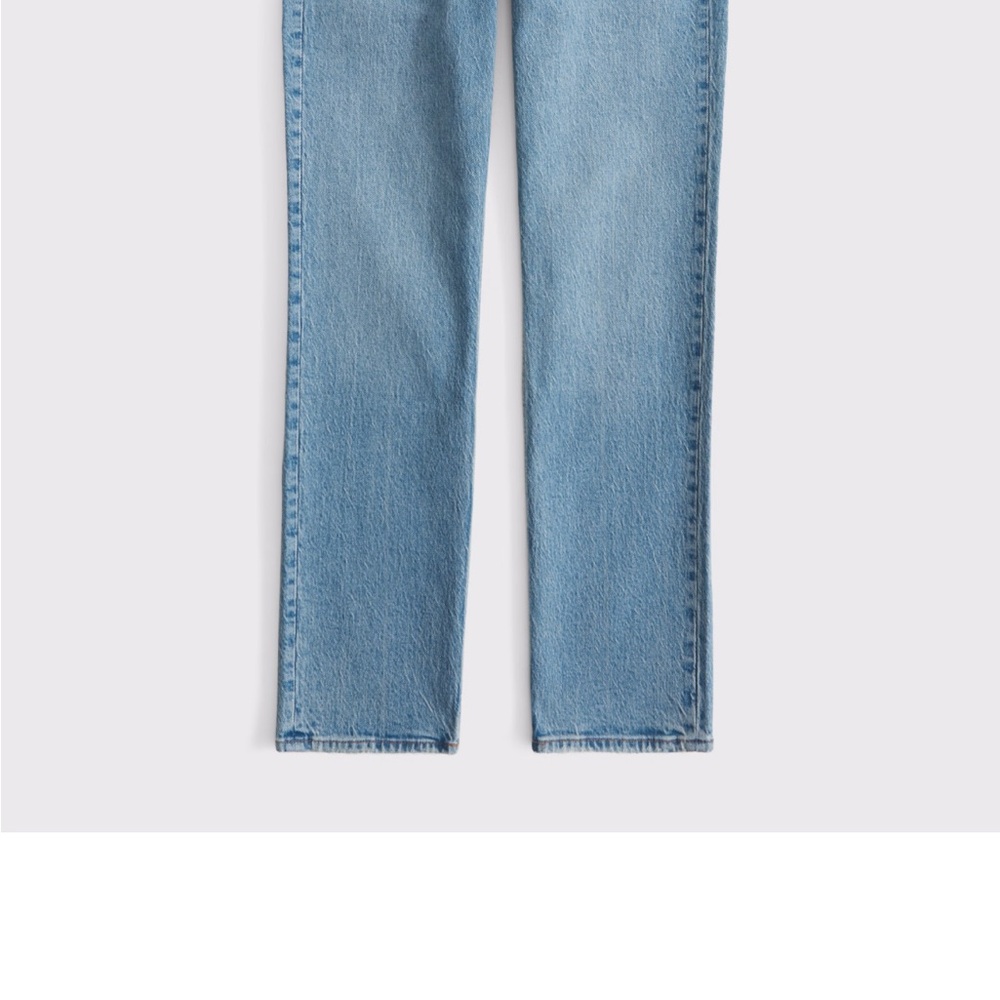Abercrombie & Fitch 90s midrise straight jeans brand new with tags size 26
